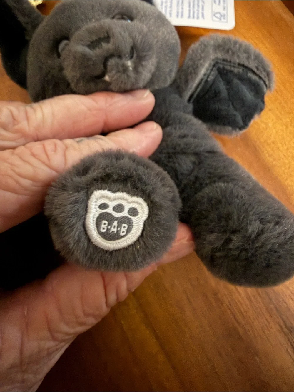 Build-A-Bear Workshop Bat Plush Bag Charm Key Chain Keyring